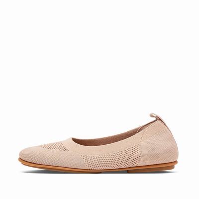 Fitflop Allegro Airyknit - Balletschuhe Damen - Beige (GUT138752)